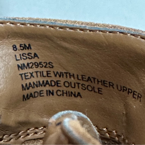 MIA Lissa chestnut brown fringe zipper heeled booties ankle boots, women’s 8.5 - Picture 8 of 10